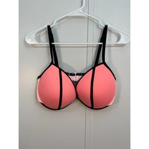 Victorias Secret Coral Pink The Fabulous Bikini Top 36DD